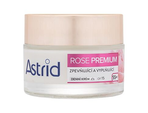 Denní pleťový krém Astrid Rose Premium Firming & Replumping Day Cream SPF15 50 ml poškozená krabička