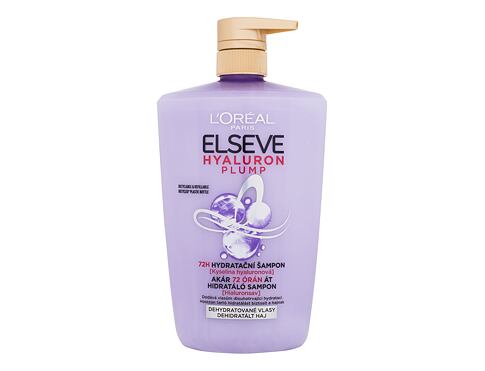 Šampon L'Oréal Paris Elseve Hyaluron Plump Moisture Shampoo 1000 ml poškozený flakon