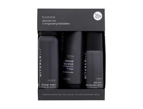 Sprchová pěna Rituals Homme 3 Invigorating Bestsellers 50 ml Kazeta