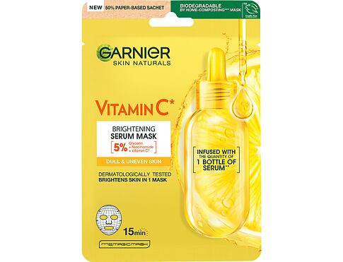 Pleťová maska Garnier Skin Naturals Vitamin C Sheet Mask 1 ks