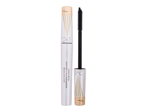 Řasenka Max Factor Masterpiece 2 In 1 Lash Wow 7 ml Black poškozený obal