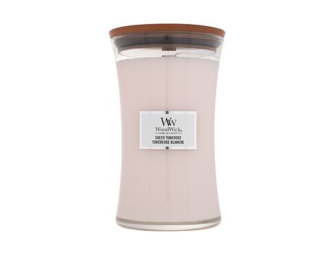 Vonná svíčka WoodWick Sheer Tuberose 610 g