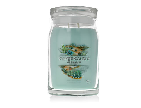 Vonná svíčka Yankee Candle Signature Aloe & Agave 567 g