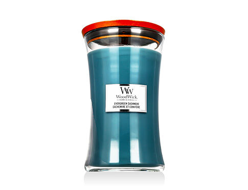 Vonná svíčka WoodWick Evergreen Cashmere 609,5 g