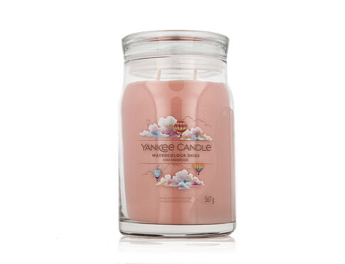 Vonná svíčka Yankee Candle Signature Watercolour Skies 567 g