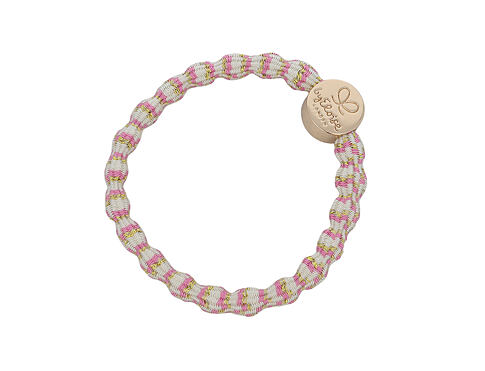 Gumička na vlasy By Eloise London Metallic Gold Circle Blossom 1 ks