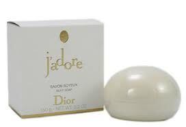 Tuhé mýdlo Dior J'adore 150 g poškozená krabička