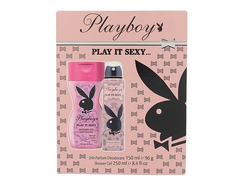 Deodorant Playboy Play It Sexy 150 ml poškozená krabička Kazeta