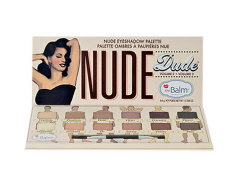 Oční stín TheBalm Nude Dude Volume 2 Eye Shadow Palette 9,6 g poškozená krabička