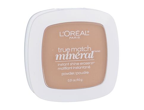 Pudr L'Oréal Paris True Match Minéral 9 g W4-5/412 Sand Beige poškozená krabička
