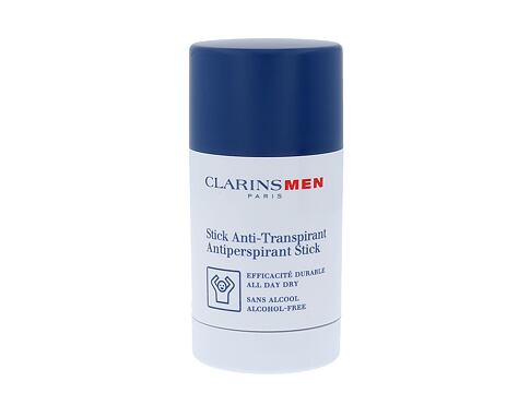 Antiperspirant Clarins Men Body Antiperspirant Stick 75 g poškozená krabička