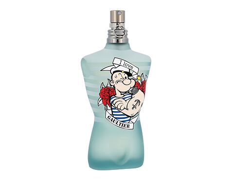 Toaletní voda Jean Paul Gaultier Le Male Popeye Eau Fraiche 125 ml poškozená krabička
