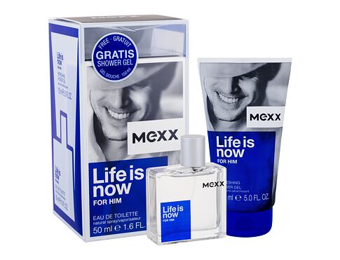 Toaletní voda Mexx Life Is Now For Him 50 ml Kazeta