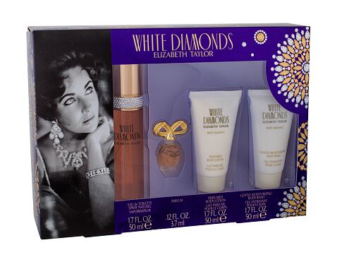 Toaletní voda Elizabeth Taylor White Diamonds 50 ml Kazeta