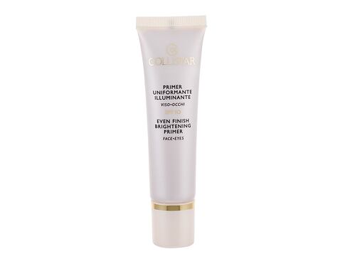 Podklad pod make-up Collistar Even Finish Brightening Primer SPF10 Face & Eyes 30 ml