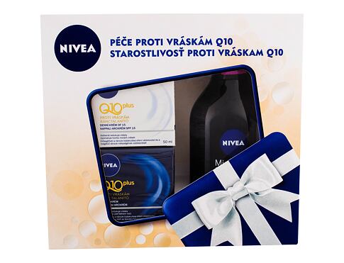 Denní pleťový krém Nivea Q10 Plus 50 ml poškozená krabička Kazeta