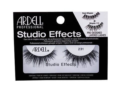 Umělé řasy Ardell Studio Effects 231 Wispies 1 ks Black