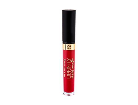 Rtěnka Max Factor Lipfinity Velvet Matte 24HRS 3,5 ml 025 Red Luxury