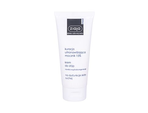Krém na nohy Ziaja Med Ultra-Moisturizing With Urea 15% 100 ml