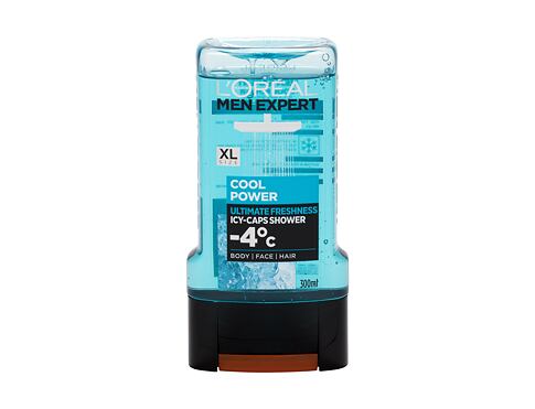Sprchový gel L'Oréal Paris Men Expert Cool Power -4°C 300 ml