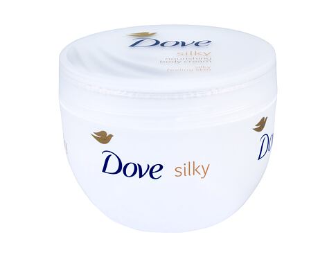 Tělový krém Dove Silky Nourishment 300 ml poškozený obal