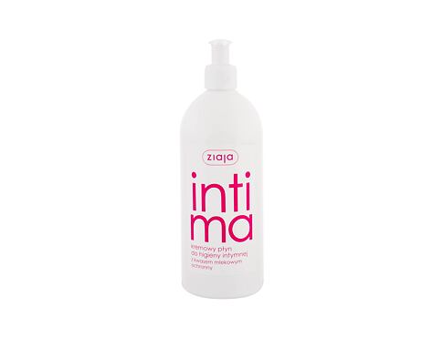 Intimní hygiena Ziaja Intimate Creamy Wash With Lactic Acid 500 ml poškozený flakon