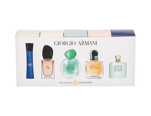 Parfémovaná voda Giorgio Armani Mini Set 27 ml poškozená krabička Kazeta