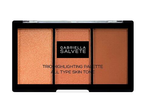 Rozjasňovač Gabriella Salvete Trio Highlighting Palette 15 g