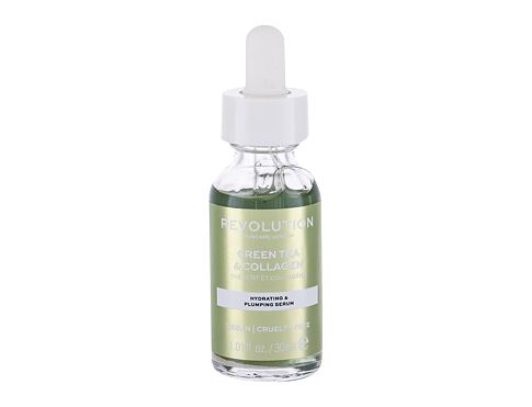 Pleťové sérum Revolution Skincare Green Tea & Collagen 30 ml