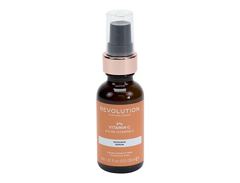 Pleťové sérum Revolution Skincare Vitamin C 3% Radiance Serum 30 ml poškozená krabička