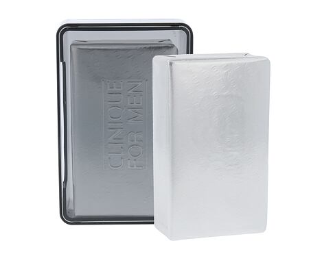 Čisticí mýdlo Clinique For Men Face Soap With Dish 150 g poškozená krabička