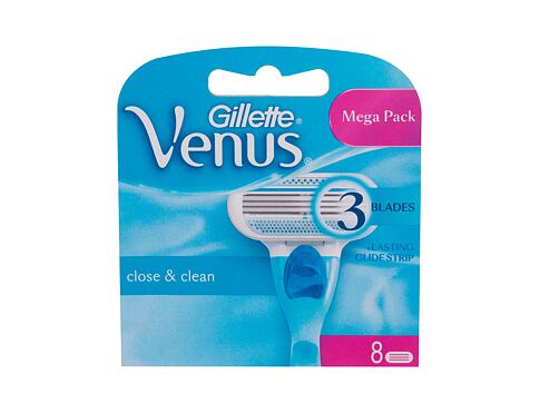 Náhradní břit Gillette Venus Close & Clean 8 ks