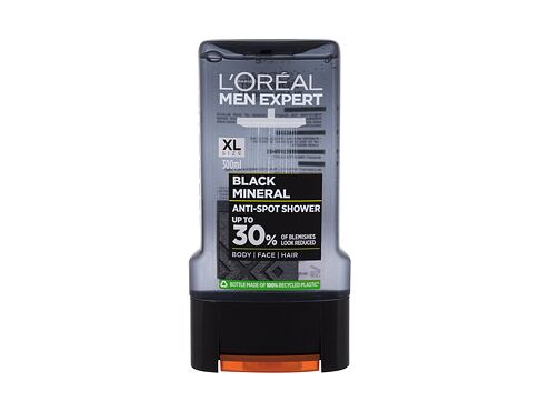 Sprchový gel L'Oréal Paris Men Expert Black Mineral Anti-Spot 300 ml