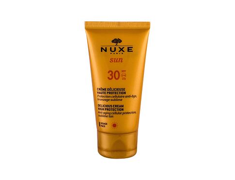 Opalovací přípravek na obličej NUXE Sun Delicious Cream SPF30 50 ml poškozená krabička
