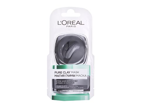 Pleťová maska L'Oréal Paris Pure Clay Detox Mask 6 ml