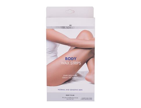 Depilační přípravek Revitale Wax Strips Body 12 ks poškozená krabička