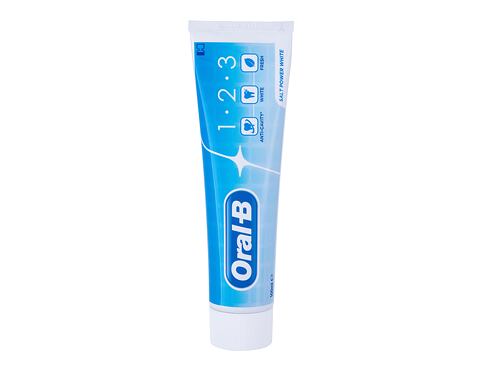 Zubní pasta Oral-B 1-2-3 Salt Power White 100 ml bez krabičky