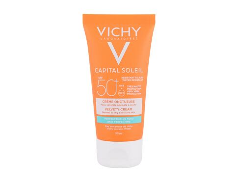 Opalovací přípravek na obličej Vichy Capital Soleil Velvety Cream SPF50+ 50 ml poškozená krabička