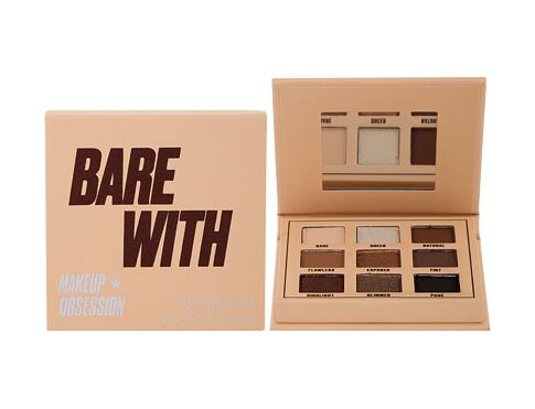 Oční stín Makeup Obsession Bare With 3,42 g poškozená krabička