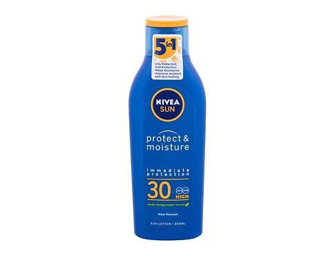Opalovací přípravek na tělo Nivea Sun Protect & Moisture SPF30 200 ml