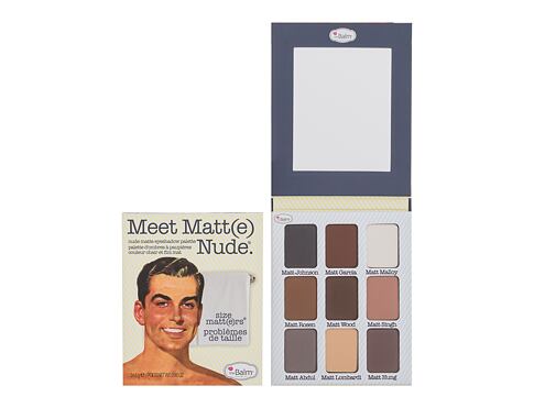 Oční stín TheBalm Meet Matt(e) Nude Eyeshadow Palette 24,5 g