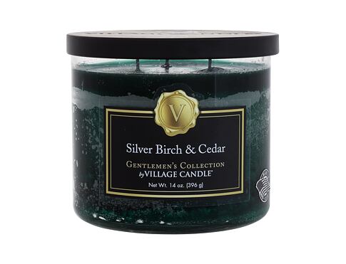 Vonná svíčka Village Candle Gentlemen's Collection Silver Birch & Cedar 396 g