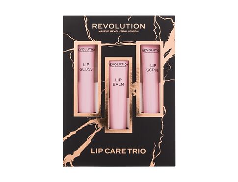 Balzám na rty Makeup Revolution London Lip Care Trio 8 ml poškozená krabička Kazeta