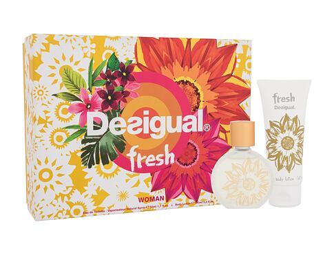 Toaletní voda Desigual Fresh 50 ml poškozená krabička Kazeta