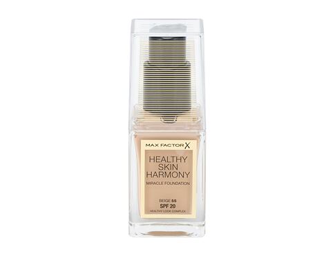 Make-up Max Factor Healthy Skin Harmony SPF20 30 ml 55 Beige poškozený flakon