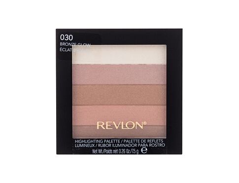 Rozjasňovač Revlon Highlighting Palette 7,5 g 030 Bronze Glow