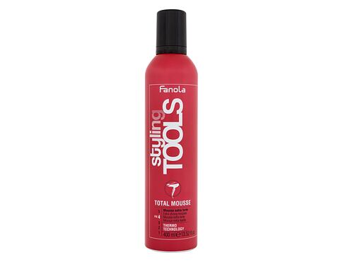 Tužidlo na vlasy Fanola Styling Tools Total Mousse 400 ml poškozený flakon