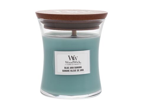 Vonná svíčka WoodWick Blue Java Banana 85 g poškozený obal