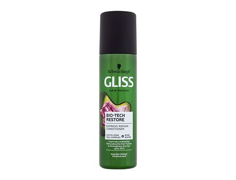 Kondicionér Schwarzkopf Gliss Bio-Tech Restore Express-Repair-Conditioner 200 ml poškozený flakon