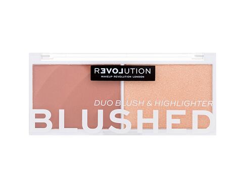 Konturovací paletka Revolution Relove Colour Play Blushed Duo Blush & Highlighter 5,8 g Kindness